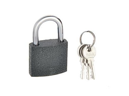 Замок навесной 32мм РОКОТ серый металл (240шт/кор) - фото в Миди Лтд Изображение товара Замок навесной 32мм РОКОТ серый металл (240шт/кор) в Миди Лтд