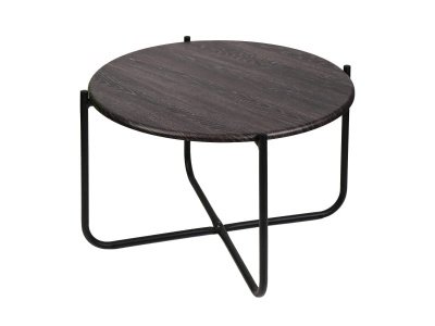 Стол журнальный Haushalt 650х430 дуб шале/черный - фото в Миди Лтд Изображение товара Стол журнальный Haushalt 650х430 дуб шале/черный в Миди Лтд