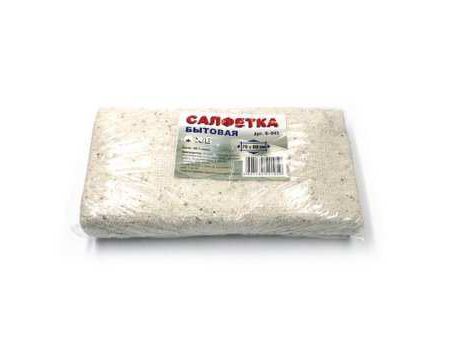 Изображение товара Салфетка х/б RUNIS бытовая для пола 70*80см (24шт/уп) в Миди Лтд