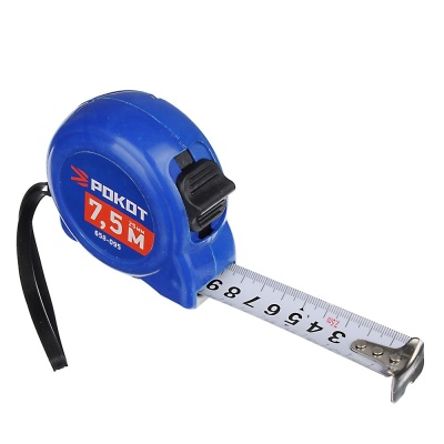 Рулетка  7,5м*25мм РОКОТ (6шт/уп)(60шт/кор) - фото в Миди Лтд Изображение товара Рулетка  7,5м*25мм РОКОТ (6шт/уп)(60шт/кор) в Миди Лтд