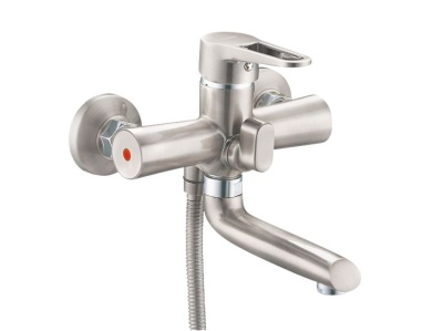 Смеситель для ванны короткий излив PUD3-A-KH ZEGOR - фото в Миди Лтд Изображение товара Смеситель для ванны короткий излив PUD3-A-KH ZEGOR в Миди Лтд