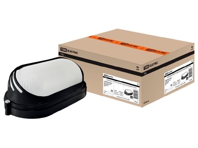 Светильник НПБ1407 черный овал ресничка IP54 60Вт TDM - фото в Миди Лтд Изображение товара Светильник НПБ1407 черный овал ресничка IP54 60Вт TDM в Миди Лтд