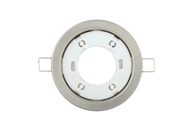 Светильник ИЭК метал встроенный хром матовый без лампы LUVB0-GX53-1-K27 - фото в Миди Лтд Изображение товара Светильник ИЭК метал встроенный хром матовый без лампы LUVB0-GX53-1-K27 в Миди Лтд