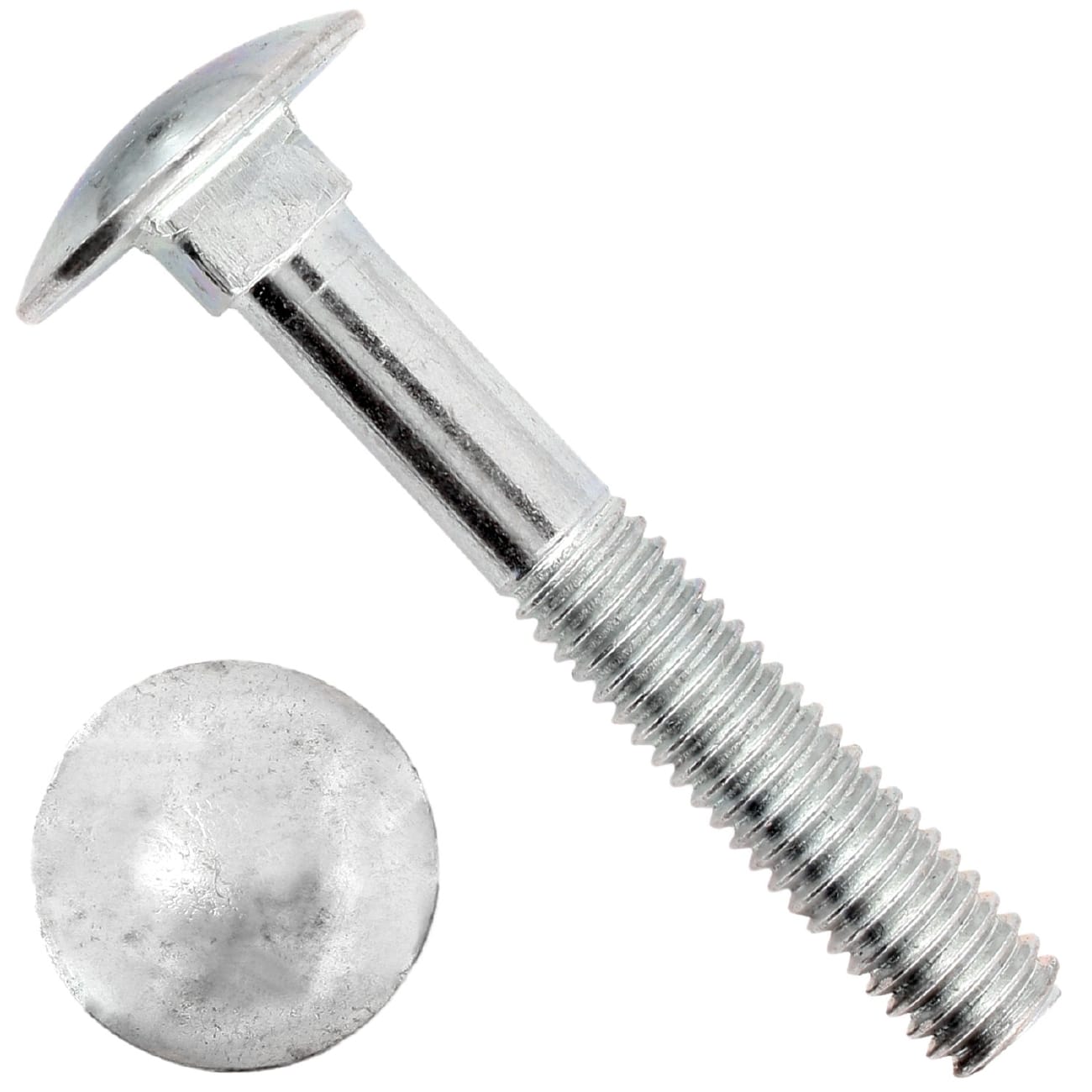 Болт мебельный нержавейка  8х60 DIN 603 А2 (100шт/уп) - фото в Миди Лтд Изображение товара Болт мебельный нержавейка  8х60 DIN 603 А2 (100шт/уп) в Миди Лтд