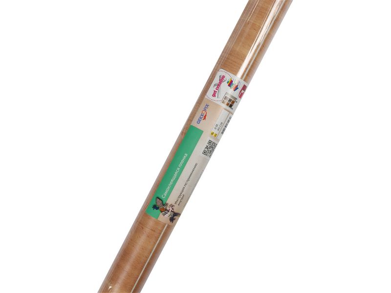 Пленка самоклеющаяся "GEKKOFIX" бук 0,9*2м - фото в Миди Лтд Изображение товара Пленка самоклеющаяся "GEKKOFIX" бук 0,9*2м в Миди Лтд