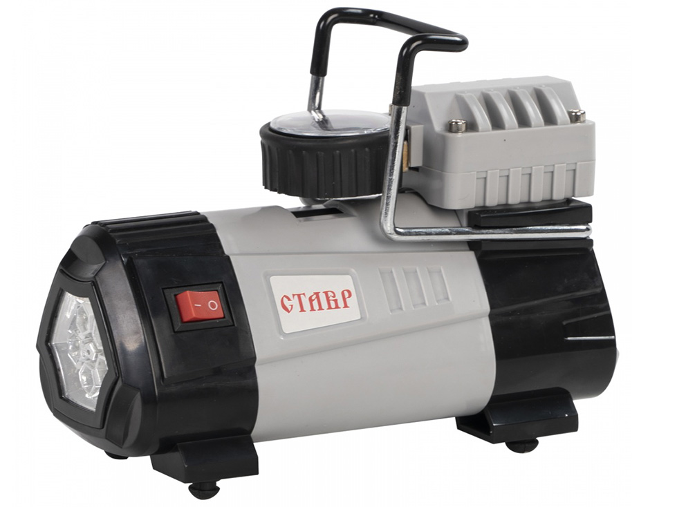Компрессор автомобильный Ставр КА-12Ф 12V 35л/мин - фото в Миди Лтд Изображение товара Компрессор автомобильный Ставр КА-12Ф 12V 35л/мин в Миди Лтд
