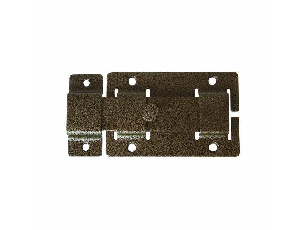 Засов плоский Киров ЗД-02 антик бронза (20шт/уп) - фото в Миди Лтд Изображение товара Засов плоский Киров ЗД-02 антик бронза (20шт/уп) в Миди Лтд