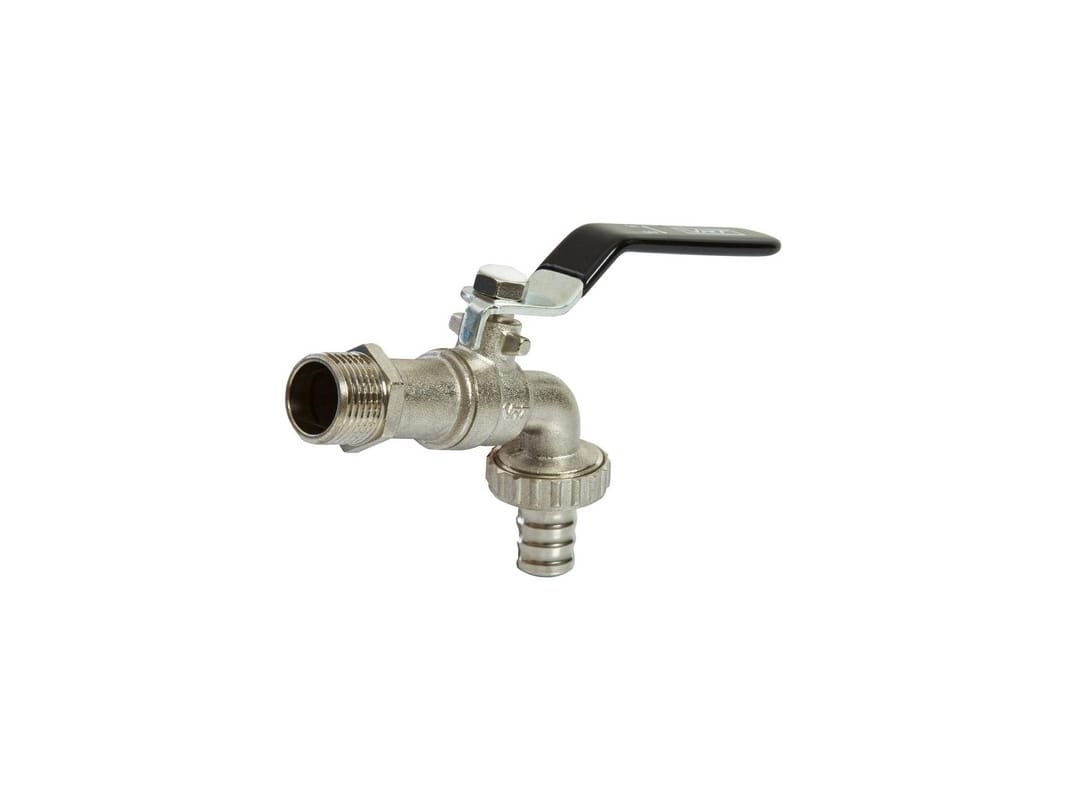 Изображение товара Кран шаровой водоразборный 1/2"  Aqualink (10/100шт/уп) в Миди Лтд