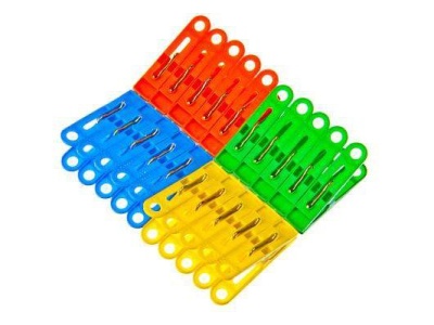 Изображение товара Набор прищепок пластик (20шт/уп) VETTA в Миди Лтд