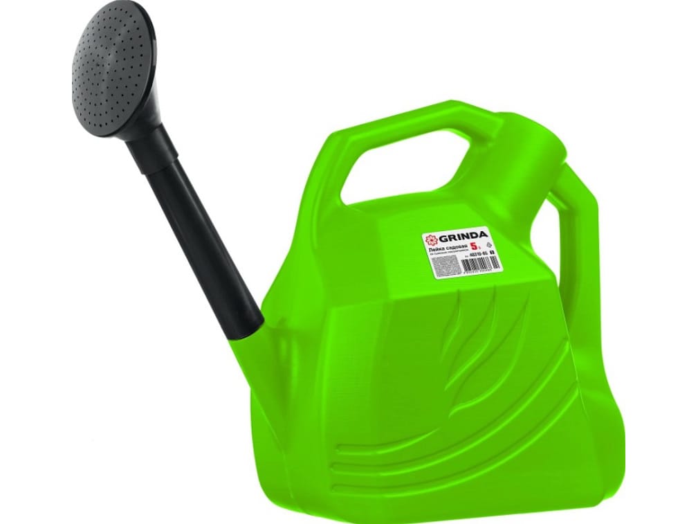 Лейка садовая GRINDA съемный наконечник 5л - фото в Миди Лтд Изображение товара Лейка садовая GRINDA съемный наконечник 5л в Миди Лтд