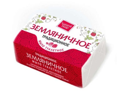 Изображение товара Мыло твердое Земляничное п/п упаковка 160г (72шт/уп) в Миди Лтд