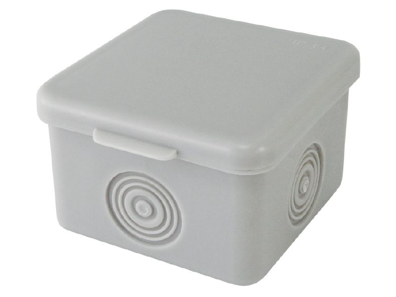 Изображение товара Коробка распаячная ОП 65х65х50мм 4вх IP54 без гермовводов TDM в Миди Лтд