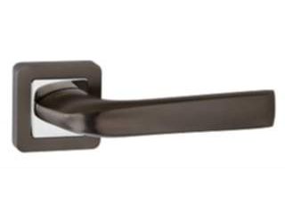 Ручки дверные SATURN  QR  GR/СP-23 графит/хром  Х - фото в Миди Лтд Изображение товара Ручки дверные SATURN  QR  GR/СP-23 графит/хром  Х в Миди Лтд