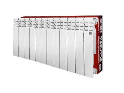 Радиатор алюминиевый STI 350/80  (12секций) - фото в Миди Лтд Изображение товара Радиатор алюминиевый STI 350/80  (12секций) в Миди Лтд