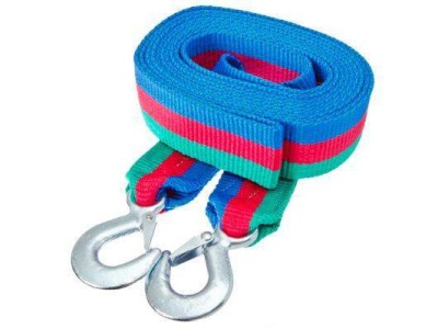 Трос буксировочный 10т NEW GALAXY с крюками, длина 5м (25шт/кор) - фото в Миди Лтд Изображение товара Трос буксировочный 10т NEW GALAXY с крюками, длина 5м (25шт/кор) в Миди Лтд