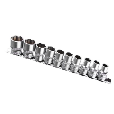 Набор торцевых головок ЕРМАК "Супер-лок" (10пр) 1/2" (10-24мм) - фото в Миди Лтд Изображение товара Набор торцевых головок ЕРМАК "Супер-лок" (10пр) 1/2" (10-24мм) в Миди Лтд