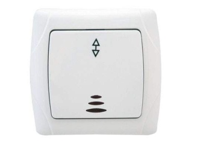 Выключатель 1кл проходной с подсветкой белый Маргарита СП 10А 220В (М0125)(1/10/100) - фото в Миди Лтд Изображение товара Выключатель 1кл проходной с подсветкой белый Маргарита СП 10А 220В (М0125)(1/10/100) в Миди Лтд