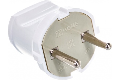 Вилка прямая 10А 4142 ASD - фото в Миди Лтд Изображение товара Вилка прямая 10А 4142 ASD в Миди Лтд