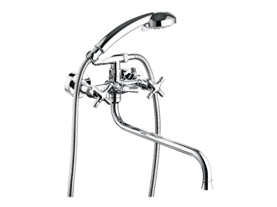 Смеситель для ванны длинный излив JIM7-A TROYA - фото в Миди Лтд Изображение товара Смеситель для ванны длинный излив JIM7-A TROYA в Миди Лтд