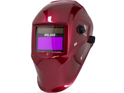 Изображение товара Щиток сварщика Хамелеон Бургунди REAL COLOR WELDER PRO Ф6 93*43мм DIN 4/9-13 внешняя регулировка в Миди Лтд