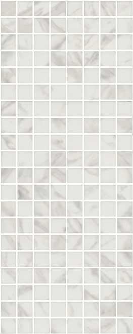 Изображение товара Плитка Алькала белая 20*50 декор мозаичный (0,1м2/шт) (10шт/уп) ММ7203 в Миди Лтд
