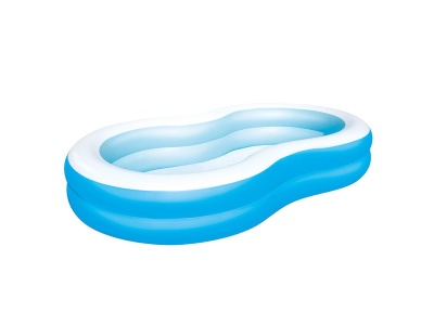 Бассейн надувной семейный Большая лагуна BESTWAY 262*157*46см 544л 54117 - фото в Миди Лтд Изображение товара Бассейн надувной семейный Большая лагуна BESTWAY 262*157*46см 544л 54117 в Миди Лтд