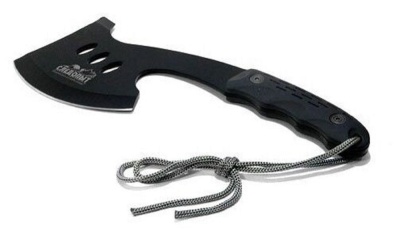 Топор туристический СЛЕДОПЫТ 270х110х20мм 323гр в чехле - фото в Миди Лтд Изображение товара Топор туристический СЛЕДОПЫТ 270х110х20мм 323гр в чехле в Миди Лтд