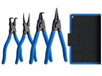 Набор съемников стопорных колец 180 мм  ЗУБР  4 шт - фото в Миди Лтд Изображение товара Набор съемников стопорных колец 180 мм  ЗУБР  4 шт в Миди Лтд