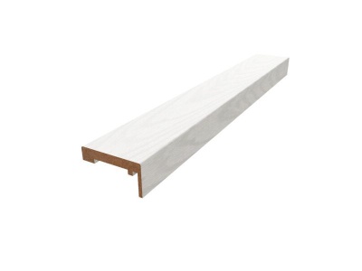 Изображение товара Наличник ПВХ белый бьянко 8*70 телескопический в Миди Лтд