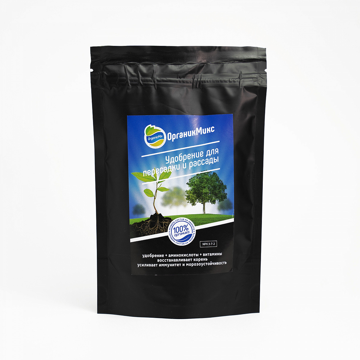 Удобрение Органик микс Пересадка и рассада 850гр (10шт/уп) - фото в Миди Лтд Изображение товара Удобрение Органик микс Пересадка и рассада 850гр (10шт/уп) в Миди Лтд