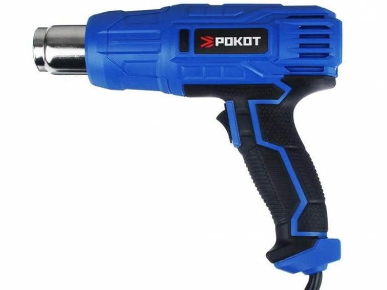 Фен технический РОКОТ 2000Вт 350/600С коробка (10шт/кор) - фото в Миди Лтд Изображение товара Фен технический РОКОТ 2000Вт 350/600С коробка (10шт/кор) в Миди Лтд