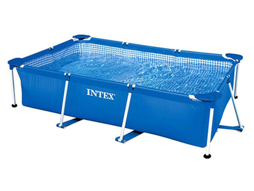 Бассейн каркасный INTEX Rectangular Frame 300*200*75см 3834л 28272NP - фото в Миди Лтд Изображение товара Бассейн каркасный INTEX Rectangular Frame 300*200*75см 3834л 28272NP в Миди Лтд