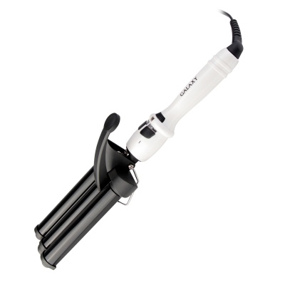 Стайлер GALAXY GL 4606 тройной 70Вт 10 режимов 3 нагрев. элемента d22мм Х - фото в Миди Лтд Изображение товара Стайлер GALAXY GL 4606 тройной 70Вт 10 режимов 3 нагрев. элемента d22мм Х в Миди Лтд