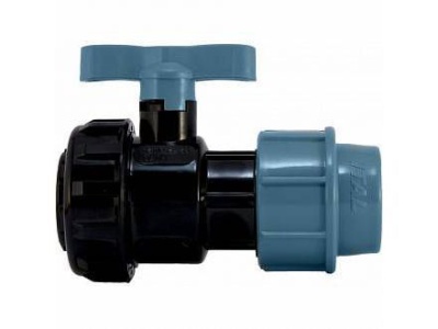 Кран шаровый ПНД 3/4 ВР*3/4 ВР ИТАЛ (168шт/уп) - фото в Миди Лтд Изображение товара Кран шаровый ПНД 3/4 ВР*3/4 ВР ИТАЛ (168шт/уп) в Миди Лтд