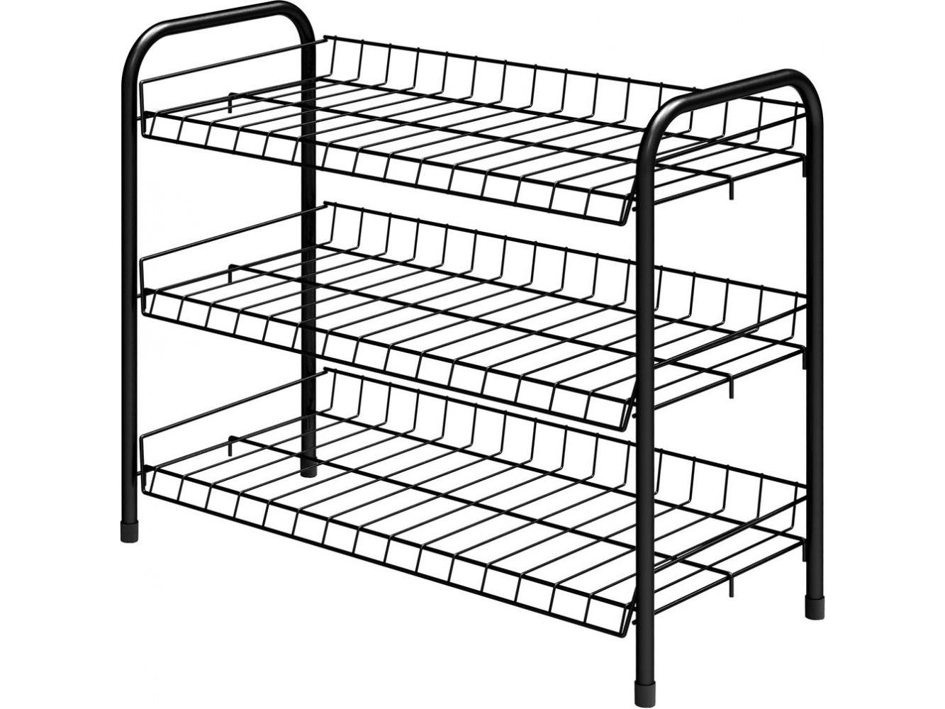 Изображение товара Этажерка NIKA 660х280х520 черный в Миди Лтд