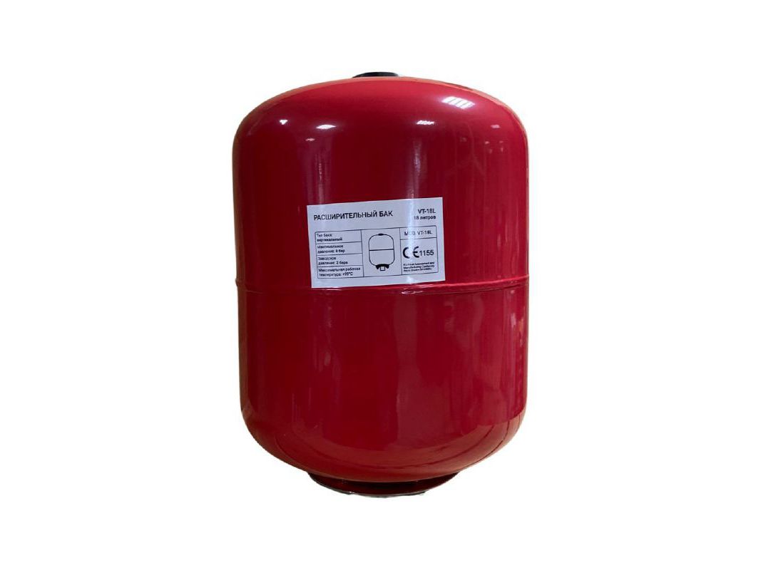Расширительный бак 4WATER VT- 18L для систем отопления - фото в Миди Лтд Изображение товара Расширительный бак 4WATER VT- 18L для систем отопления в Миди Лтд