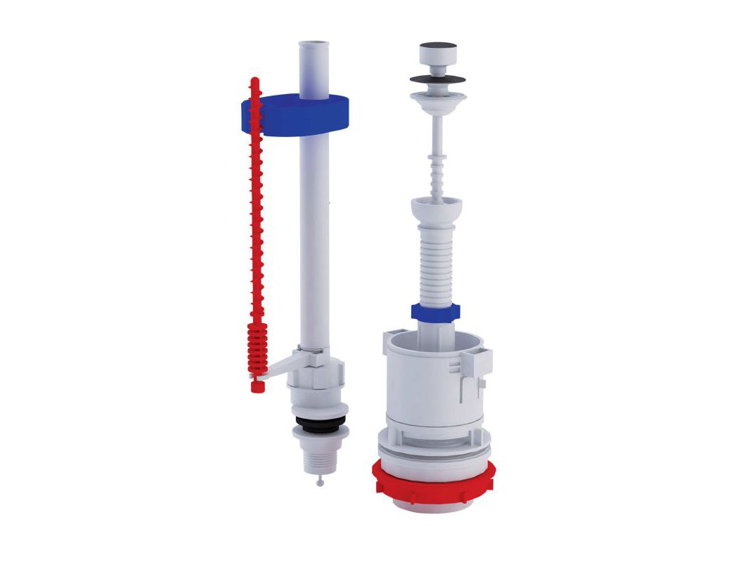 Изображение товара Набор с нижней подводкой Ани 1/2 пластик шток эконом (20шт/уп) в Миди Лтд