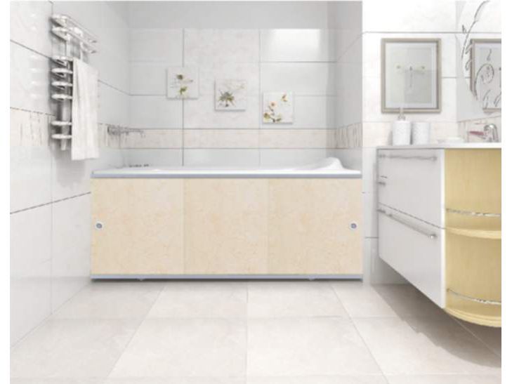 Изображение товара Экран под ванну 1,68м Премиум А коричневый в Миди Лтд