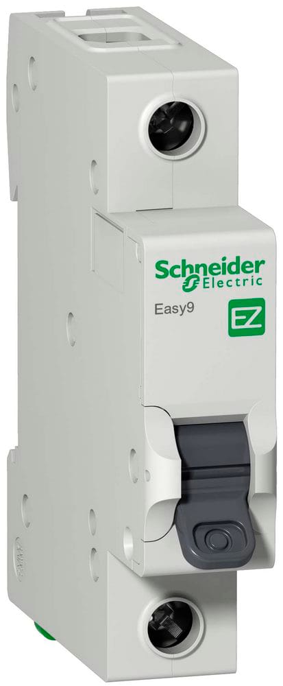 Автоматический выключатель Schneider Electric EASY9 1П 25А С 4,5кА 230В SE 1/2 - фото в Миди Лтд Изображение товара Автоматический выключатель Schneider Electric EASY9 1П 25А С 4,5кА 230В SE 1/2 в Миди Лтд