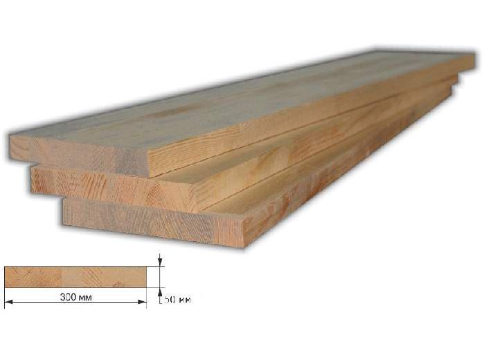 Изображение товара Тетива (косоур) сорт А-А 50*300*6000 в Миди Лтд