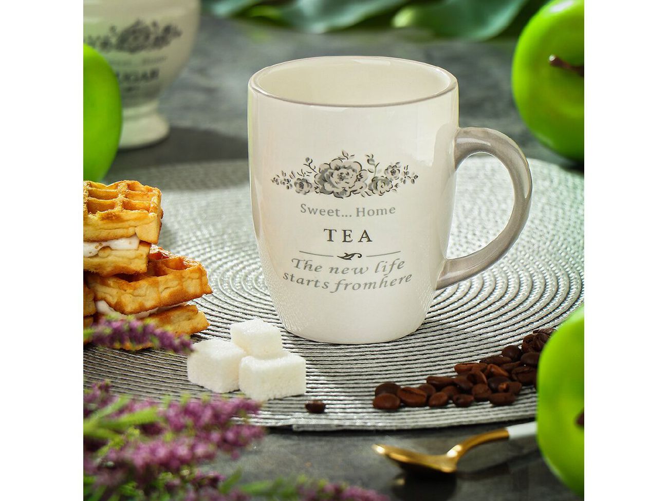 Кружка доломит 310мл Daniks Классик (60шт/уп) - фото в Миди Лтд Изображение товара Кружка доломит 310мл Daniks Классик (60шт/уп) в Миди Лтд