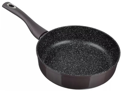 Сковорода литая глубокая SATOSHI Валькур 24см антиприг покрытие мрамор индукция - фото в Миди Лтд Изображение товара Сковорода литая глубокая SATOSHI Валькур 24см антиприг покрытие мрамор индукция в Миди Лтд