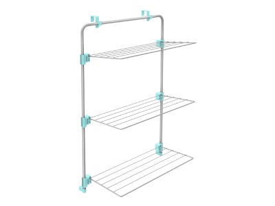 Сушилка навесная NIKA 595х330х910 серебряная - фото в Миди Лтд Изображение товара Сушилка навесная NIKA 595х330х910 серебряная в Миди Лтд