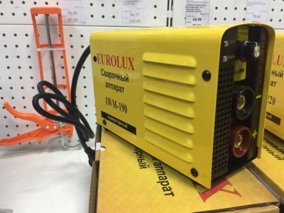 Изображение товара Сварочный аппарат Evrolux 65/27 инверторный IWM 190 Х в Миди Лтд