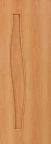 Изображение товара Полотно дверное ПГ Волна ламинированное миланский орех 900 в Миди Лтд