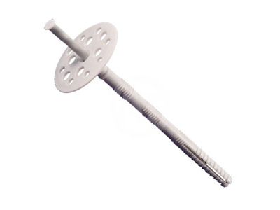 Дюбель для теплоизоляции 10х140 пластиковый стержень (300шт/уп) IZO - фото в Миди Лтд Изображение товара Дюбель для теплоизоляции 10х140 пластиковый стержень (300шт/уп) IZO в Миди Лтд