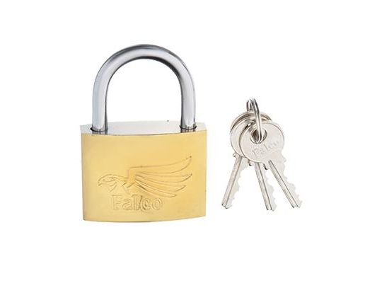 Изображение товара Замок навесной 50мм РОКОТ золотистый (120шт/кор) в Миди Лтд