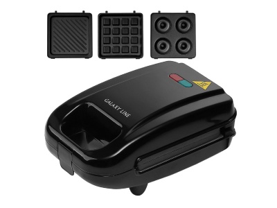 Вафельница электрическая GALAXY LINE GL 2972 750Вт - фото в Миди Лтд Изображение товара Вафельница электрическая GALAXY LINE GL 2972 750Вт в Миди Лтд