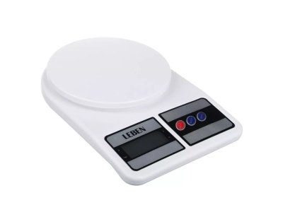 Изображение товара Весы кухонные электронные LEBEN нагрузка до 5кг пластик (24шт/кор) в Миди Лтд