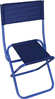 Изображение товара Стул туристический СЛЕДОПЫТ складной  средний со спинкой 350х470х810мм труба сталь 20х1мм цвет  в Миди Лтд